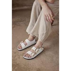 Birkenstock White Sandals
